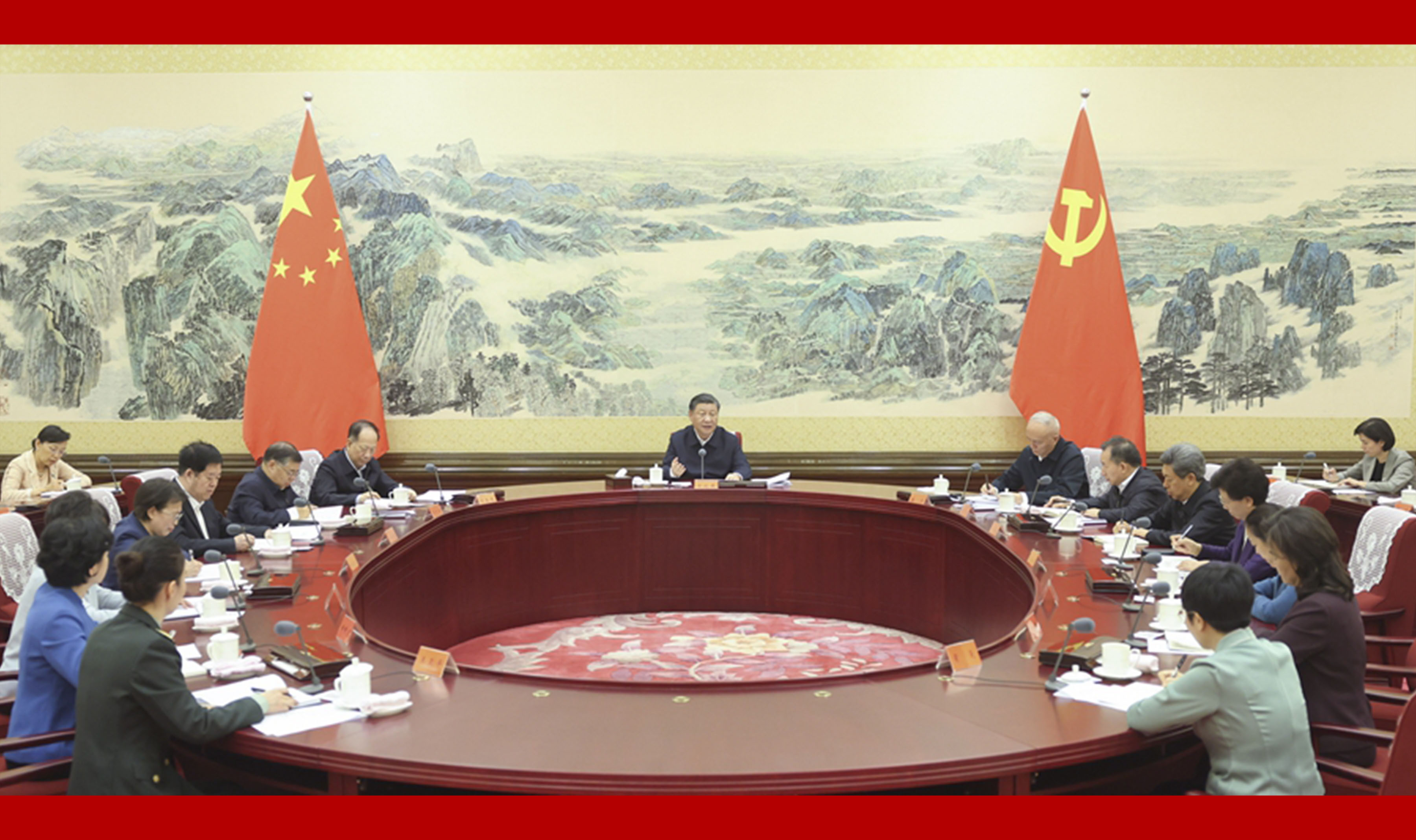 习近平同全国妇联新一届领导班子成员集体谈话